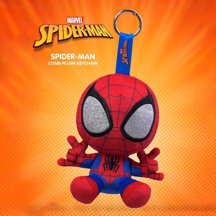 Wholesale gifts of genuine Spider-Man plush pendants, blind boxes, trendy figurines, cute and creative tabletop ornaments details Picture