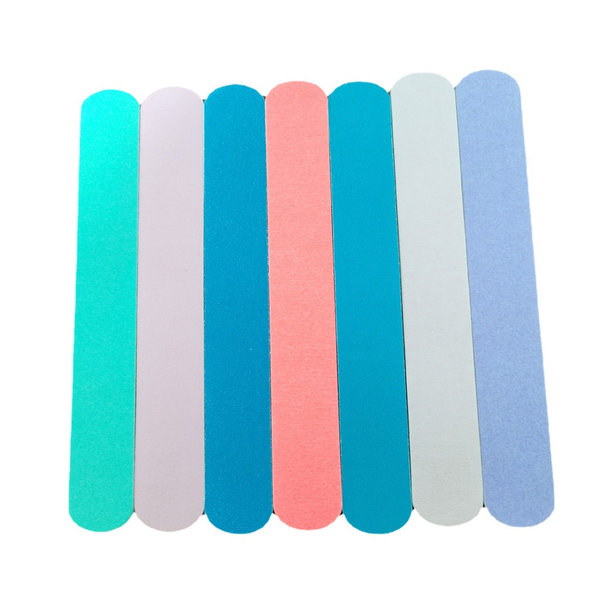 17.8 Single-color nail file, EVA sandpaper file, double-sided grinding strip, shaping nail rubbing strip, multi-color Specification image