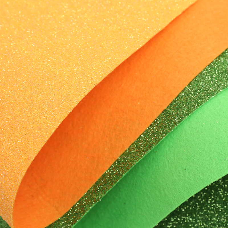 1-millimeter thick felt with gold powder from the source factory, DIY hand-needled cotton for festival decoration