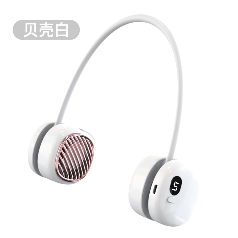 风扇/小风扇/手持立式小风扇/小风扇带底座/手持小风扇白底实物图