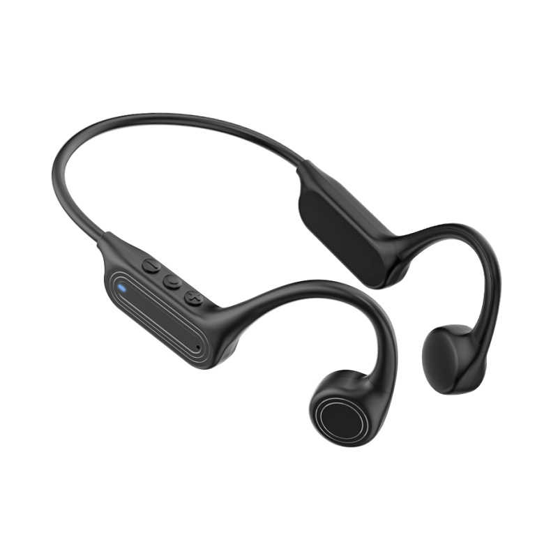 The X56 True Bone Conduction Bluetooth headphones feature an ultra-long battery life of 10 hours and are IPX5 waterproof for running, cycling and swimming Application Scenario