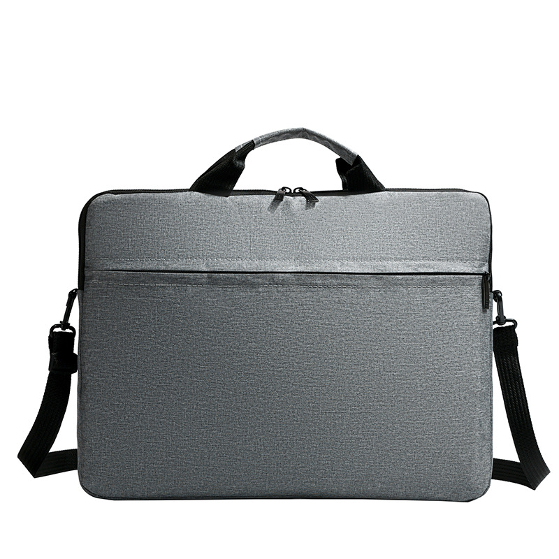 外贸轻便手提笔记本电脑包16英寸电脑单肩包高级感上班通勤公文包