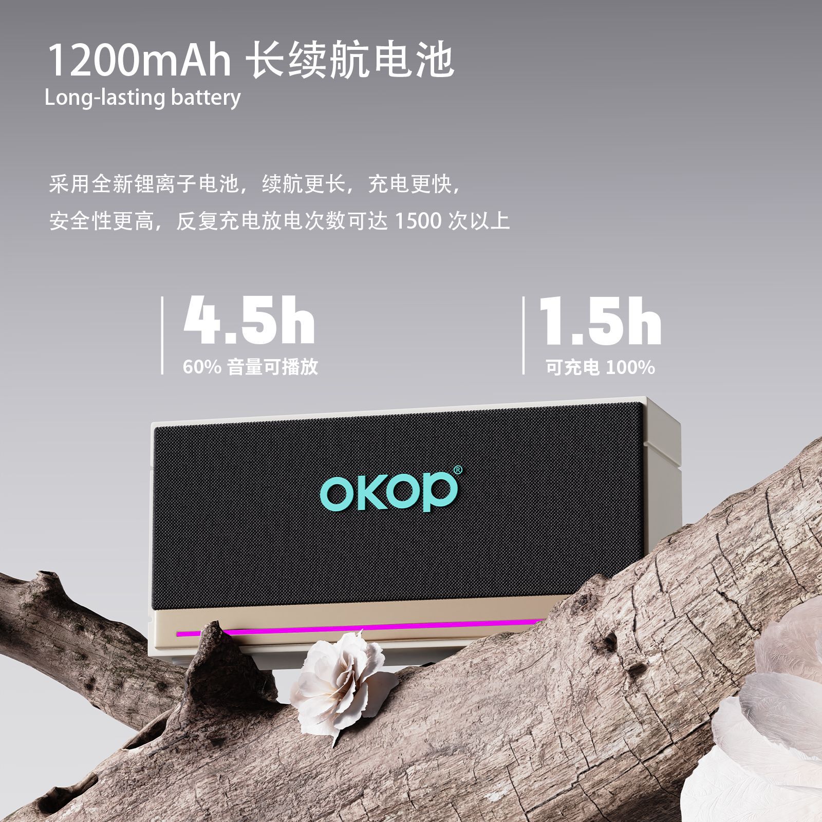 蓝牙音箱实物图