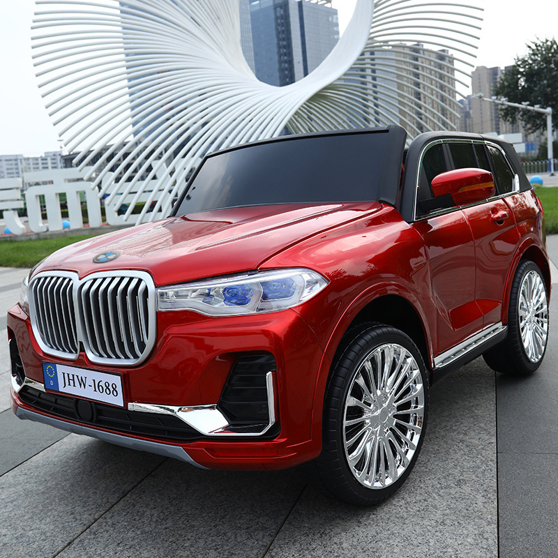 超大款儿童电动车四轮带遥控宝宝玩具车可坐双人小孩四驱充电童车产品图