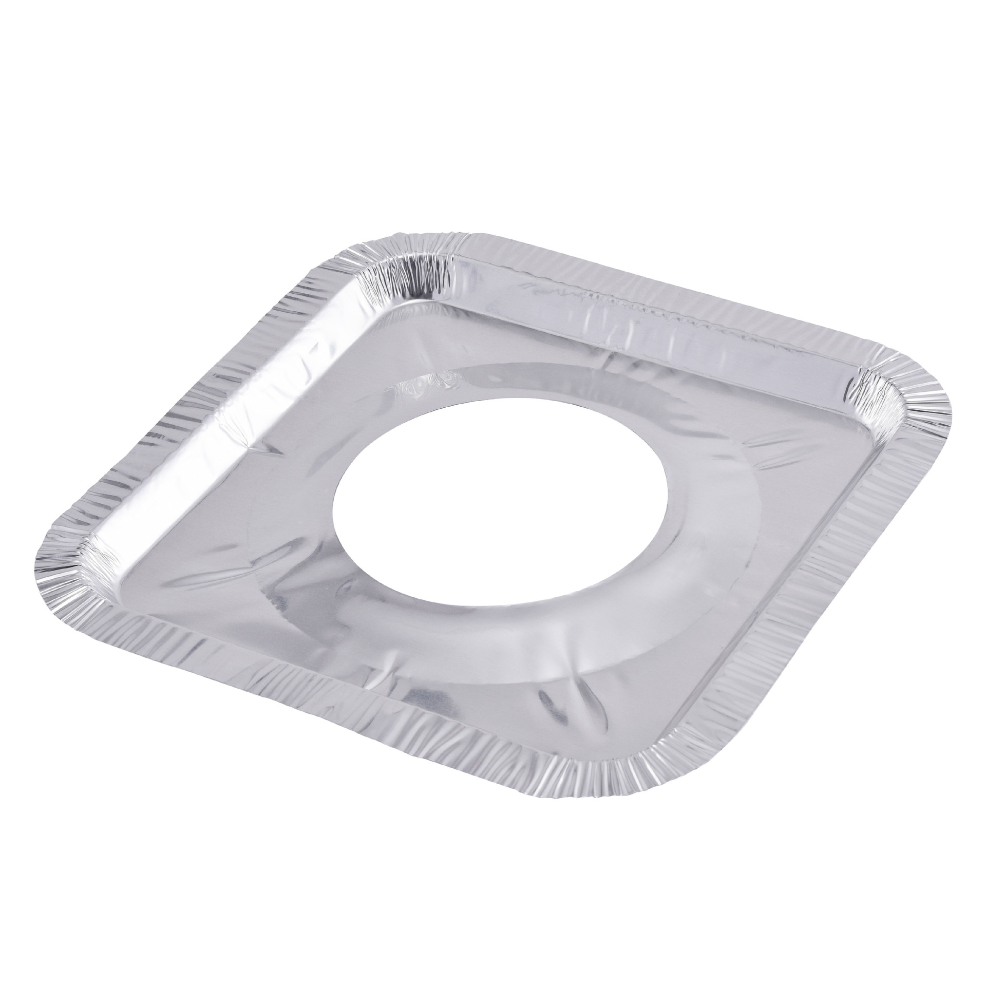 正方形燃气灶防油垫铝箔纸保护垫加厚一次性锡纸圈炉灶垫煤气灶垫