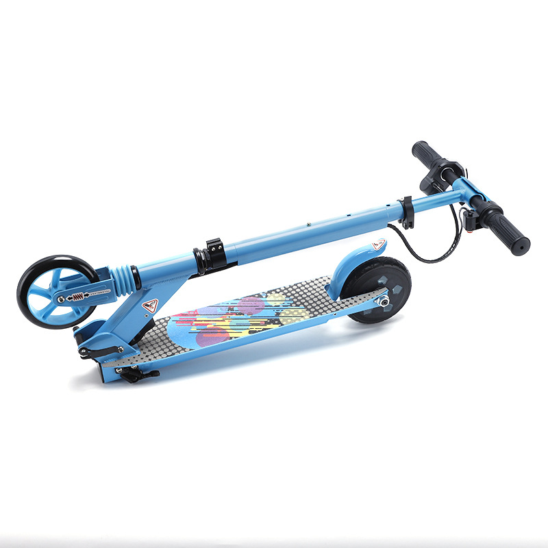 The new cross-border Little Tiger children's electric scooter is an outdoor foldable large-capacity lithium battery-powered electric mobility vehicle Application Scenario