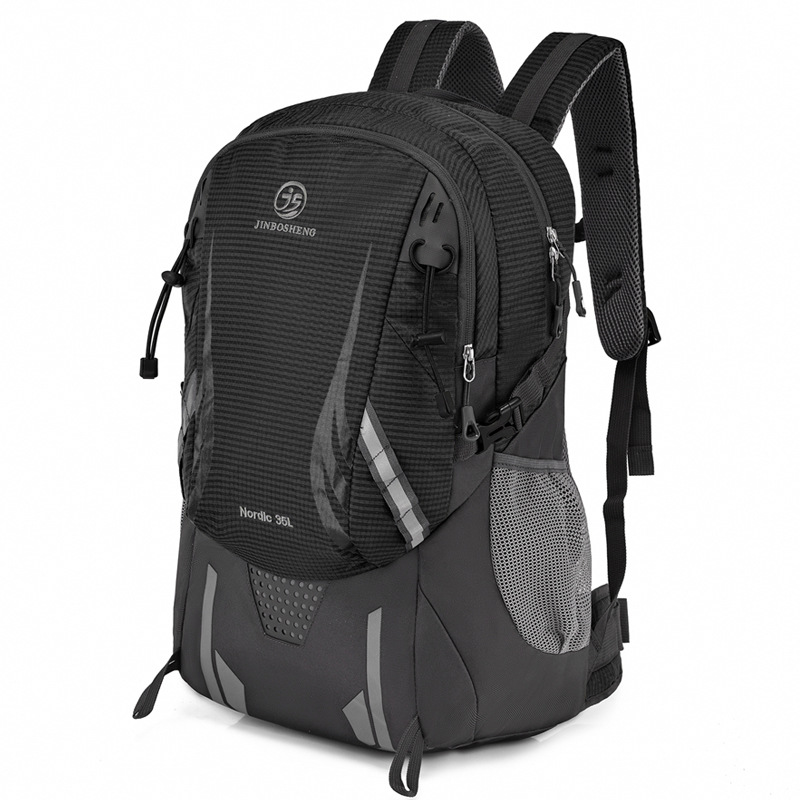 The new men's backpack for hiking in 2025, with large capacity and contrasting colors, is fashionable for outdoor travel and cross-border trade Item Picture
