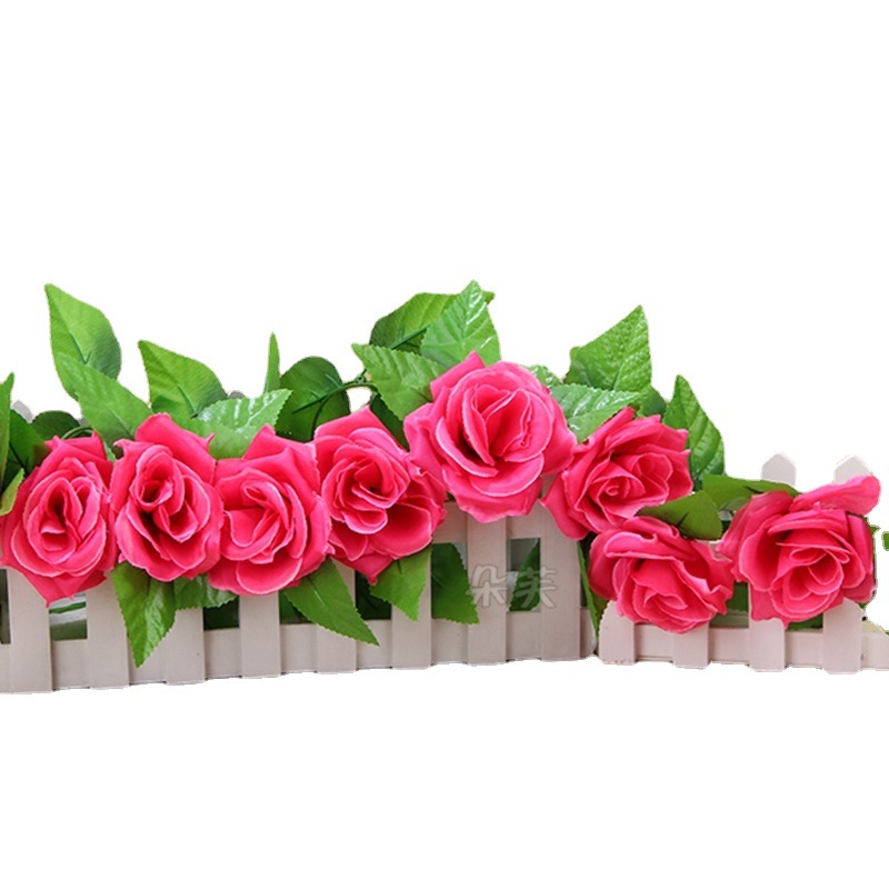Dove artificial flowers, artificial flowers, silk flowers, vines, air conditioners, water pipes, wedding arches, wrapped decorative flowers, roses Item Picture