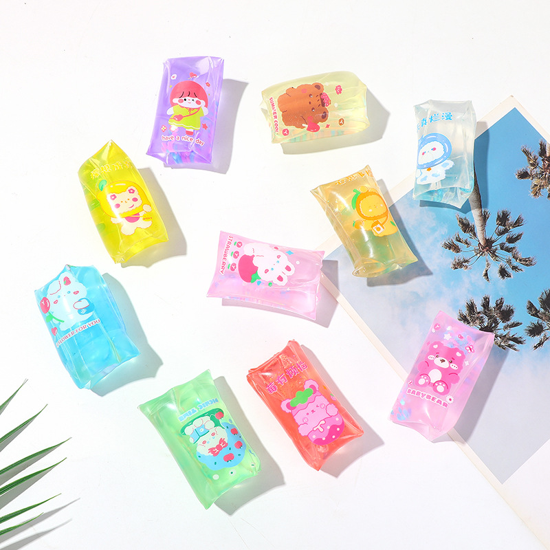 Mini Strawberry rabbit can't catch water snake cartoon stress-relieving prank toy, Douyin's same style pinching fun venting ball Application Scenario