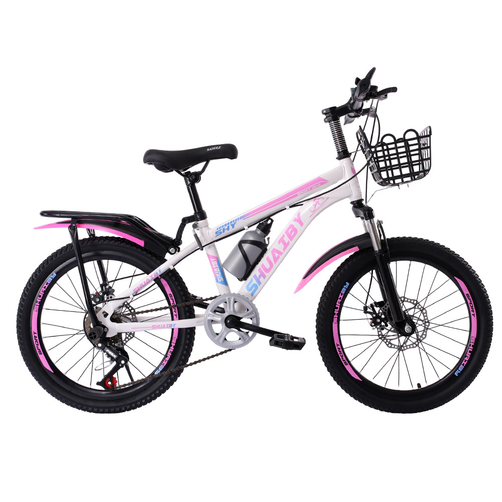 Wholesale export bicycles, 6-12 years old, middle and high school boys and girls, primary school students and teenagers, variable speed and shock-absorbing mountain bikes Item Picture
