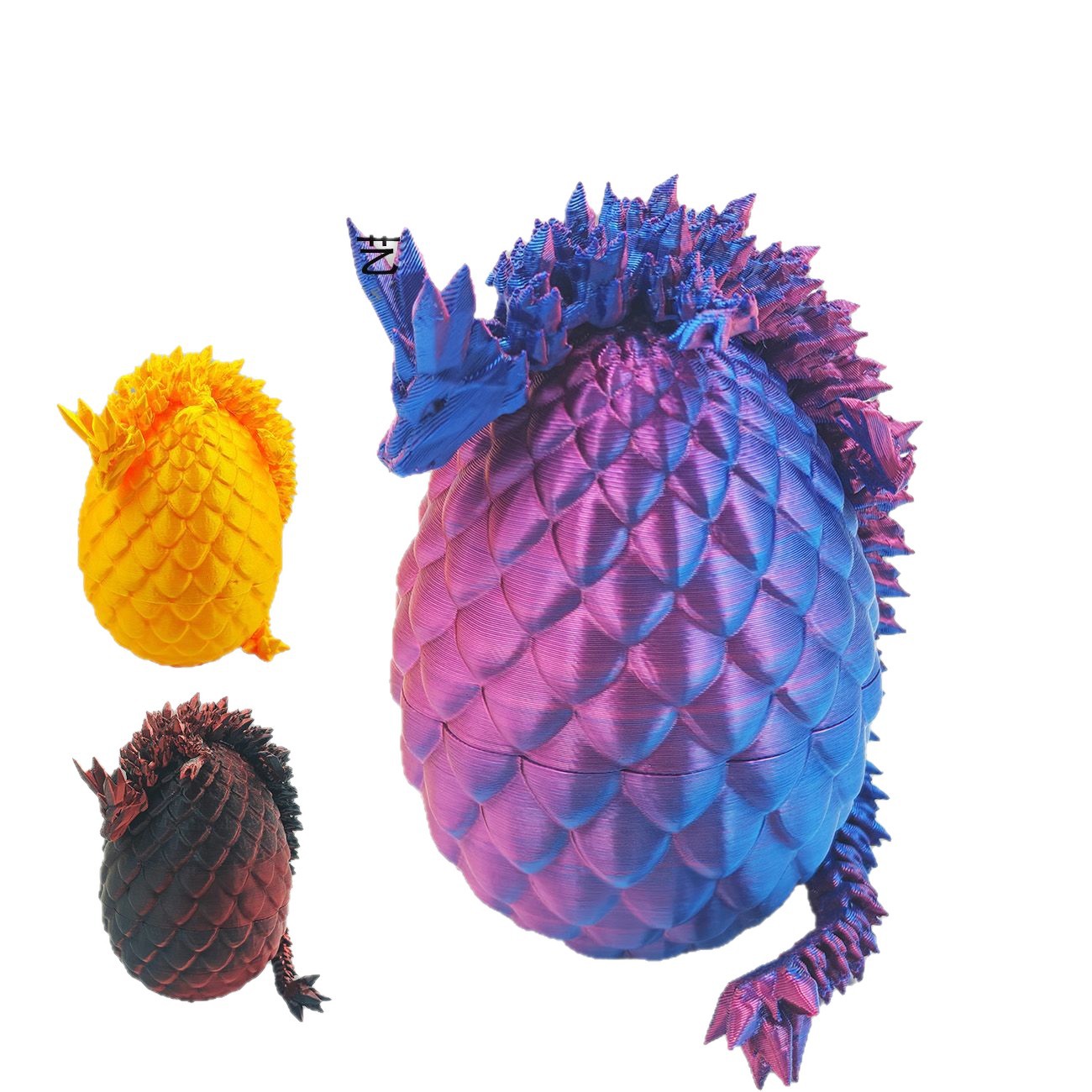 潮流玩具/恐龙蛋/新凯纳动物模型/玩具恐龙/变形金钢玩具白底实物图