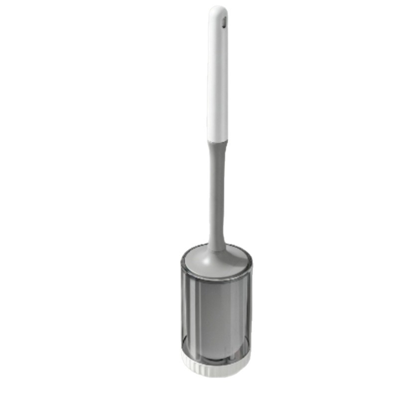 Long-handled toilet brush with no blind spots, free shipping for home bathroom, wall-mounted soft bristle brush, toilet cleaning brush magic tool Item Picture