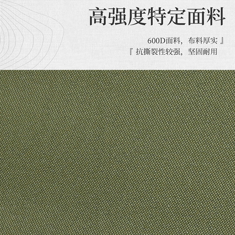 露营野营户外折叠椅子便携式四挡调节克米特椅高靠背躺椅午睡椅详情图2