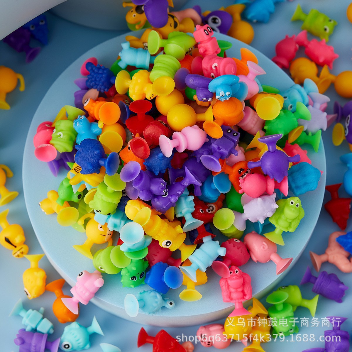 Food accessories, toy dolls, toy egg dolls, accessories, simulated suction cups, animal dolls, suction fun, sticky fun toys Specification image