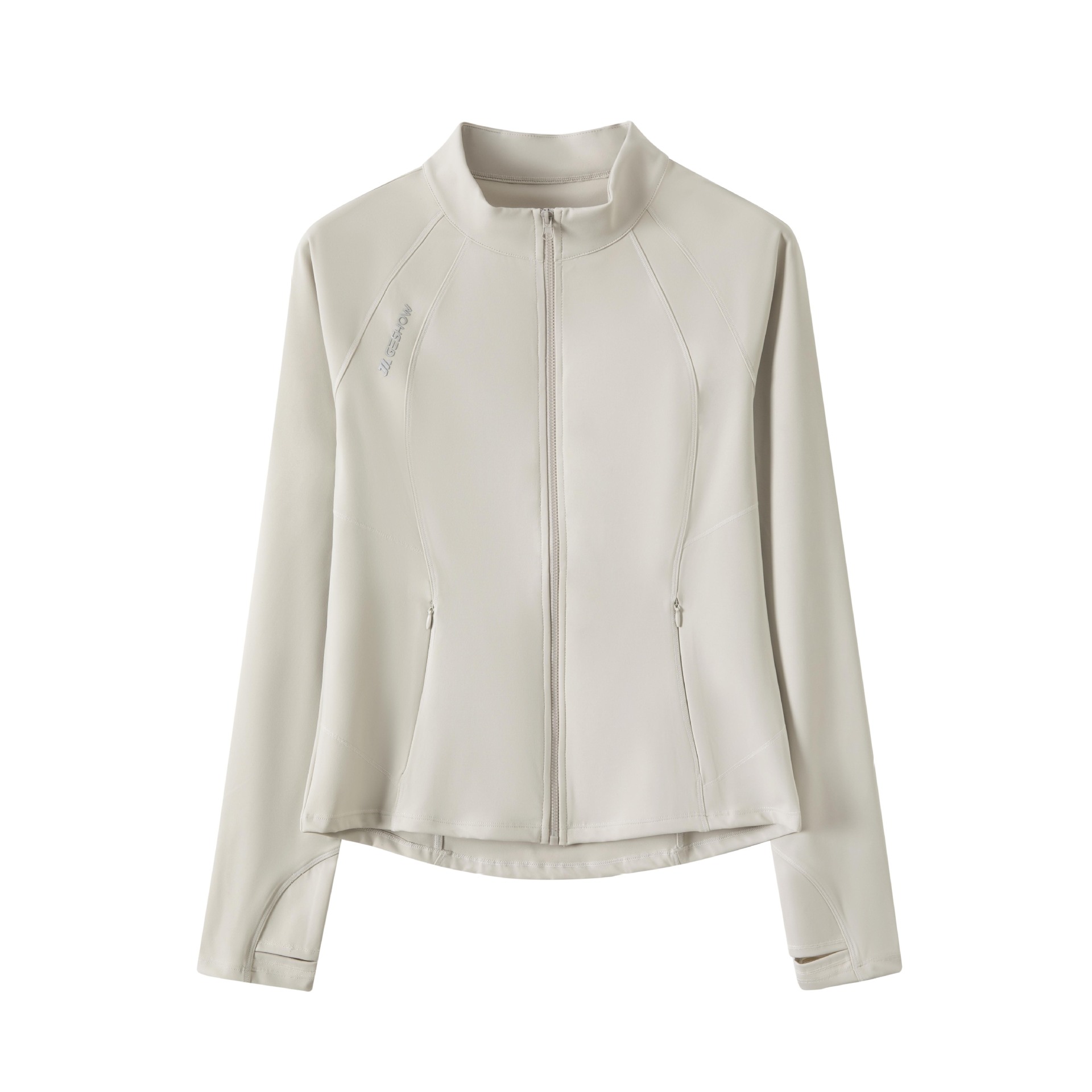 户外运动/外套女/户外服装男/运动户外/运动衣女休闲白底实物图