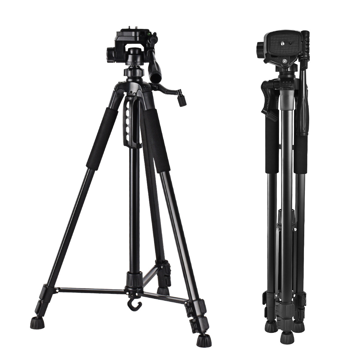 360 3D 1.68M tripod, photography and video camera, tripod, single-lens reflex camera, mobile phone live streaming stand Item Picture