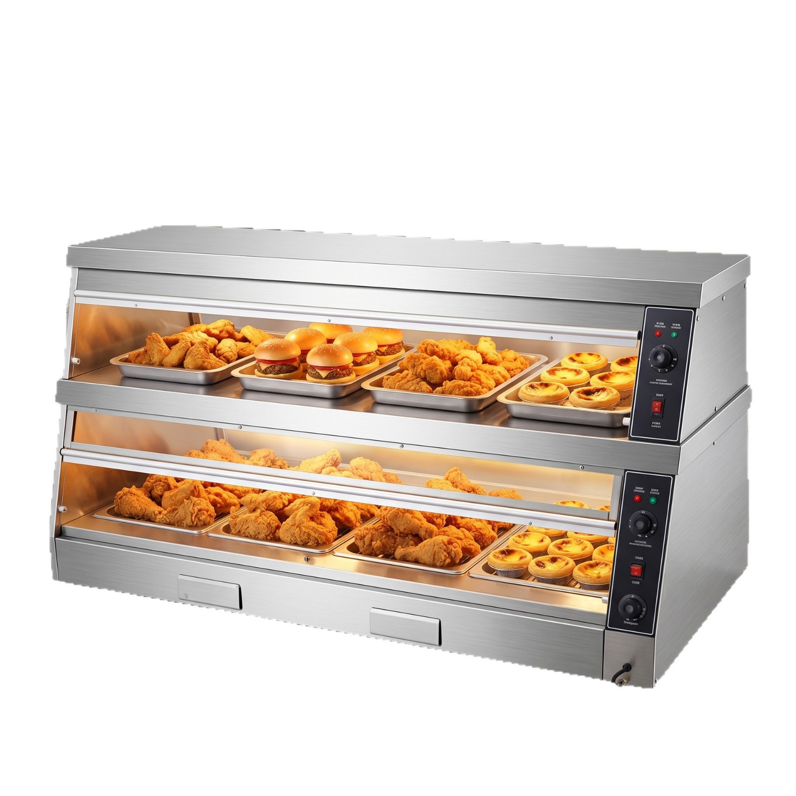 Commercial insulated cabinets, cooked food, egg tarts, bread insulated display cabinets, multi-layer visual display cabinets for convenience stores, factory direct sales Item Picture