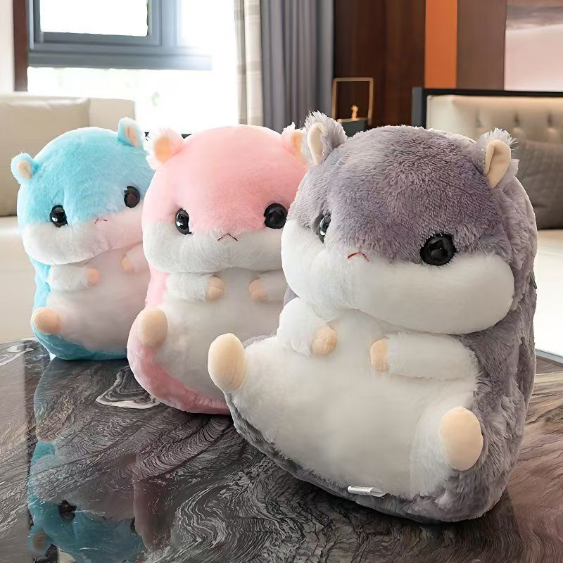 Hamster plush toy dolls, stuffed toys, small dolls, sleeping pillows, girls' Children's Day birthday gifts, cute Specification image