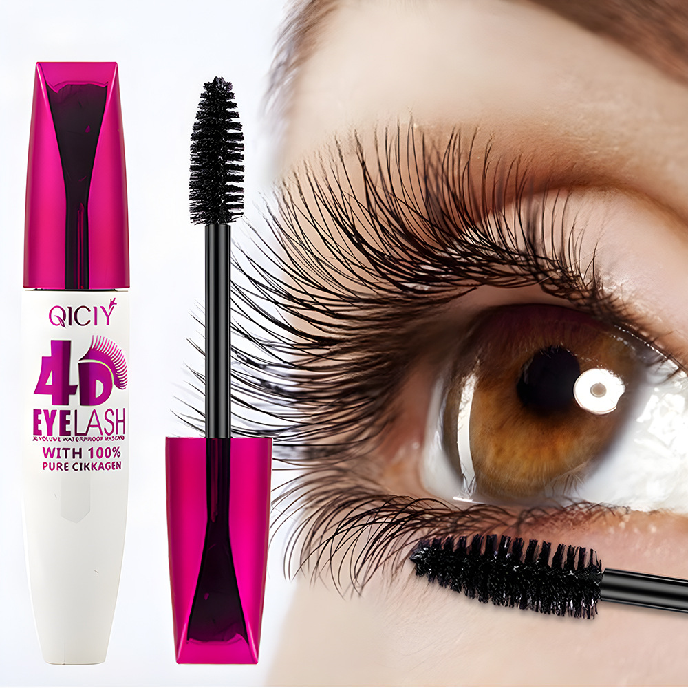 Cross-border exclusive QICIY 4D mascara Base cream, waterproof, non-smudge, long and curly mascara wholesale Specification image