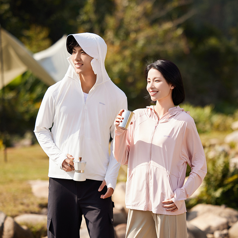 upf50+ Ice Silk Sun-protective clothing, women's UV protection breathable sun-protective clothing, men's thin sun-protective shirt, summer coat, skin care clothing Application Scenario