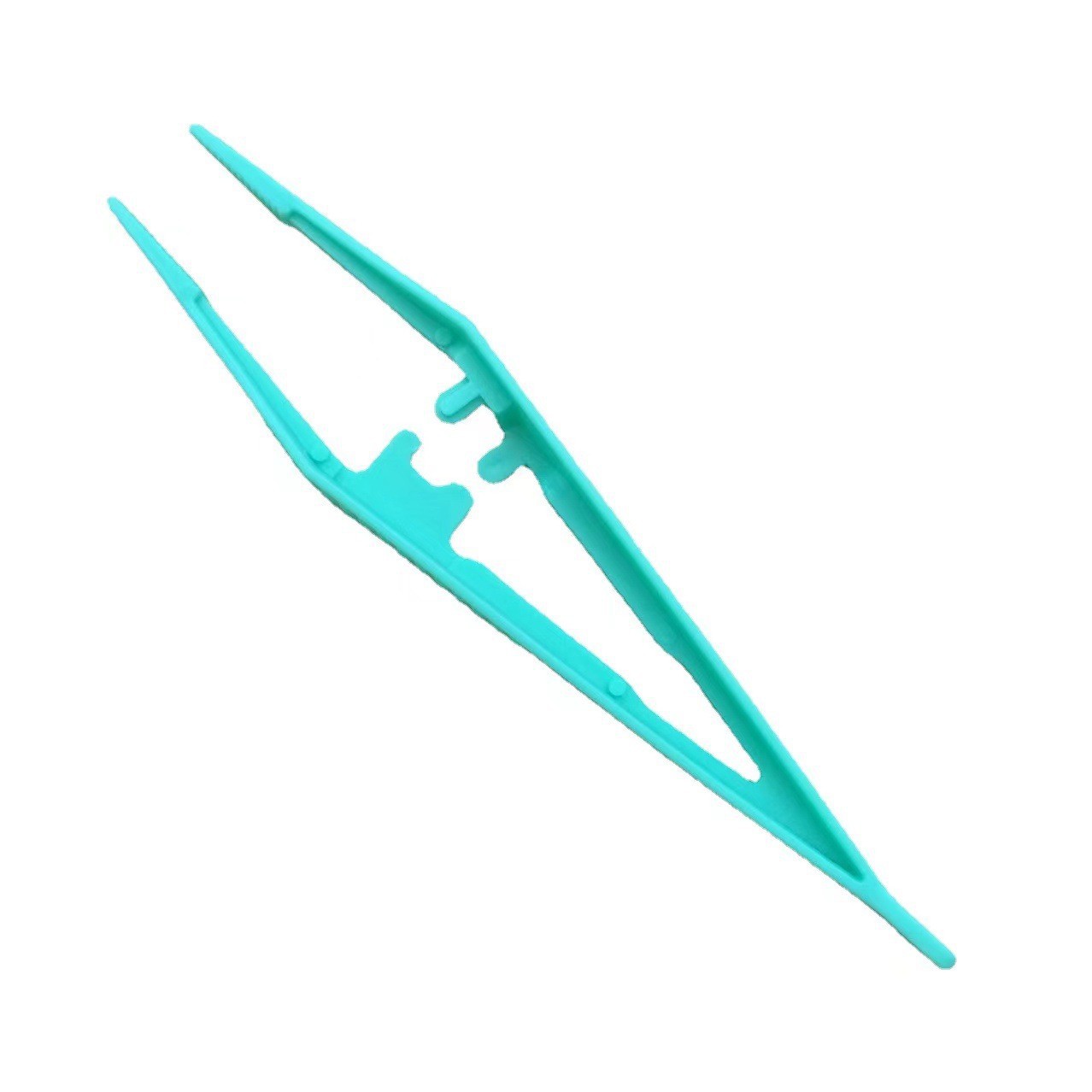 Wholesale and retail of disposable plastic tweezers, straight-head dressing tweezers, toothed first aid kit accessories, and small tweezers Item Picture