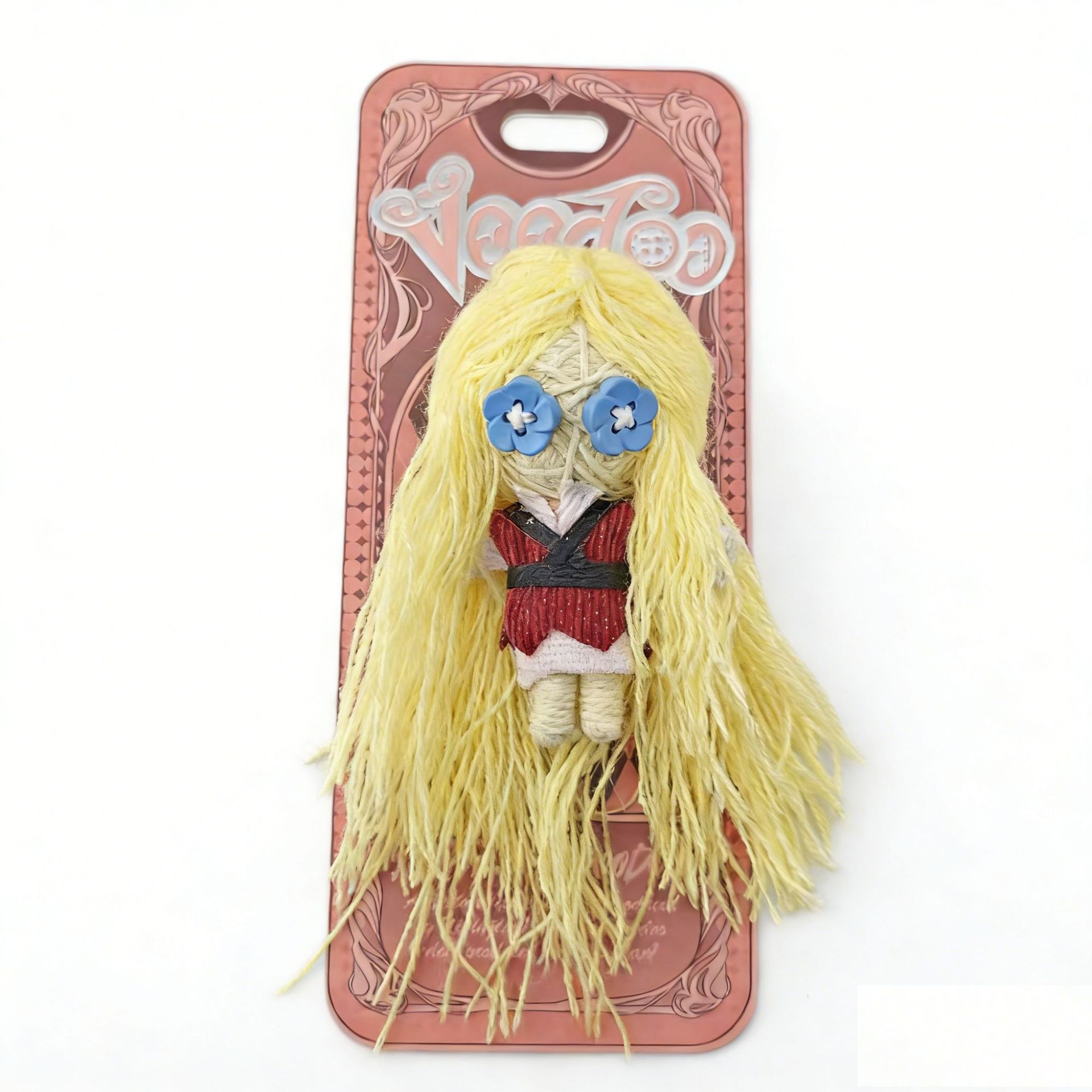 Alien Original Fifth Series, handcrafted woolen voodoo doll gift keychain for Halloween Specification image