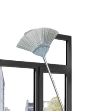 Household simple ceiling, long-pole broom, roof dust removal broom, wall spider web dust cleaning, thorough cleaning Item Picture
