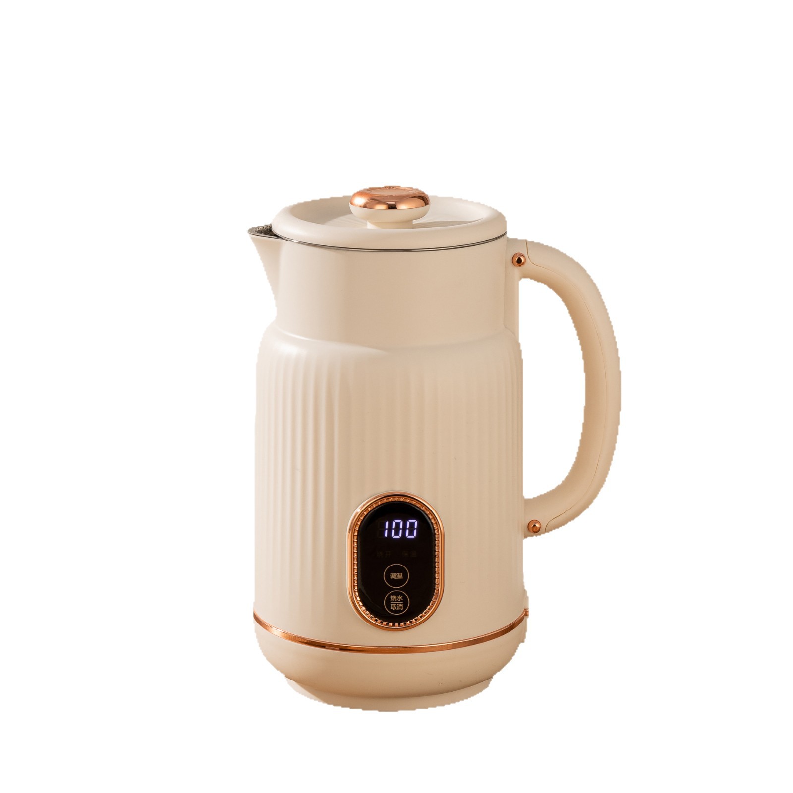 Xiandu Fu 1.8L household electric kettle made of 304 stainless steel, with constant temperature, intelligent and automatic power-off function for boiling water in the dormitory Item Picture