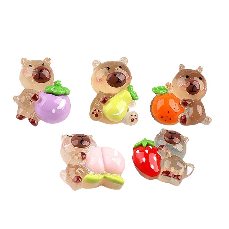 New blind bag toy, Kapibala, cute luminous luminous cartoon accessory, small decorative item, doll, children's gift Item Picture