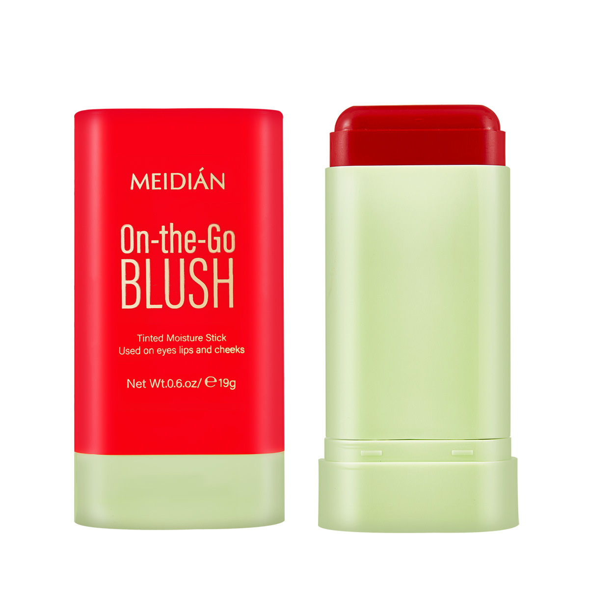 【 Exclusive for Foreign Trade 】 Meidian Blush Stick for Natural Nude Makeup, Contouring, brightening and Complexion Enhancement, natural blush wholesale Item Picture