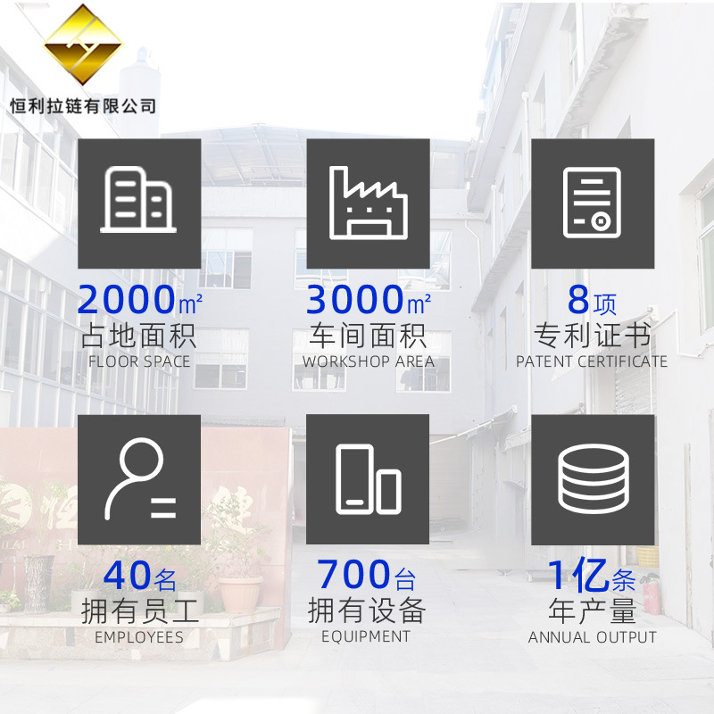 现货彩色加厚布边3号尼龙拉链多颜色码装拉链细节图