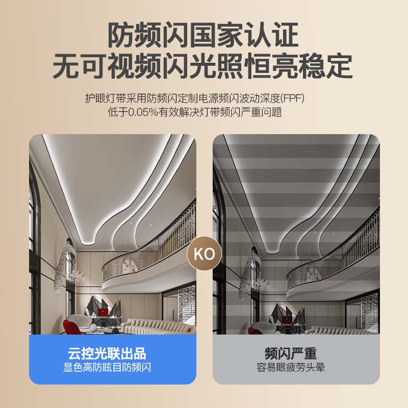 COB灯带低压24V家装客厅室内自粘线条灯高显高亮led软灯条灯带详情图4