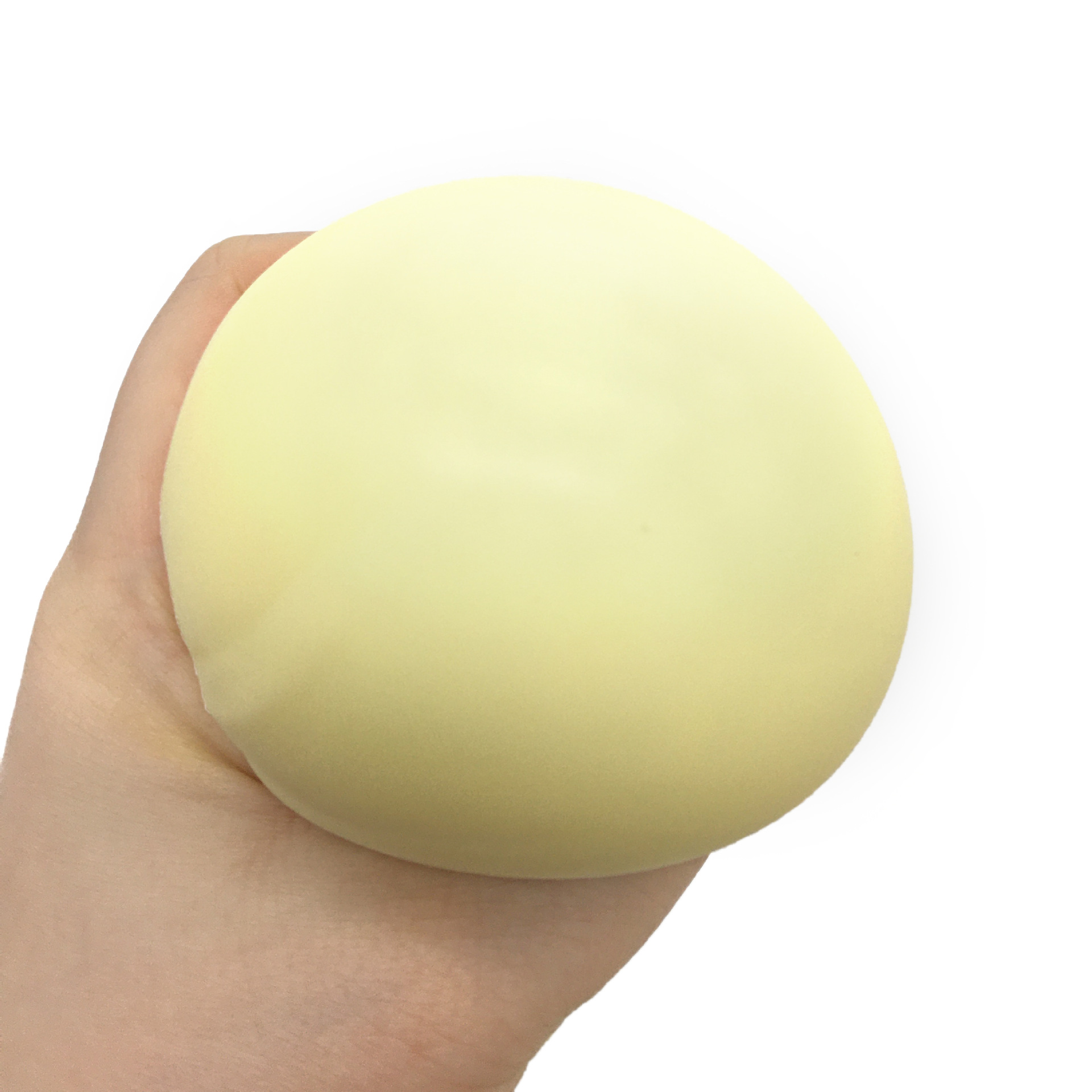 The popular online celebrity TPR stress-relieving simulation food steamed bun kneading fun Stress-relieving rebound pranking char siu bun flour release toy Specification image