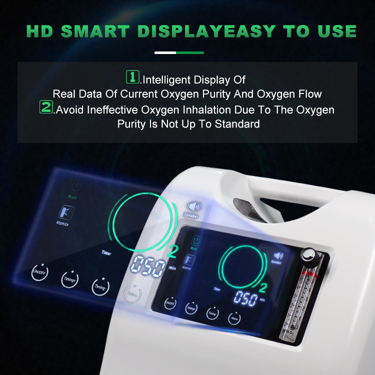 OLV-5L-10L oxygen concentrators and wheeled oxygen generators are exclusively supplied for foreign trade details Picture