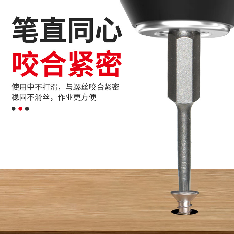 Factory-customized 8pcs Allen wrench, hand drill, screwdriver tool set, pneumatic strong magnetic screwdriver and screwdriver head Application Scenario