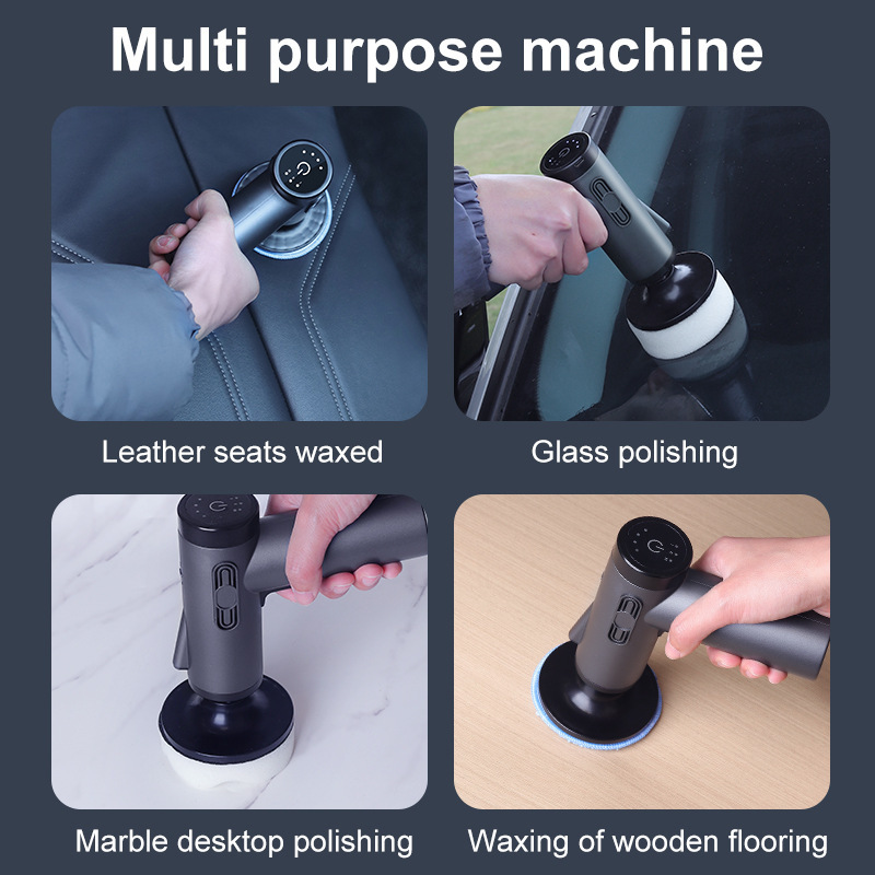 Car waxing magic tool, wireless polishing machine, grinding machine, beauty car paint scratch repair, sponge wheel polishing disc Application Scenario