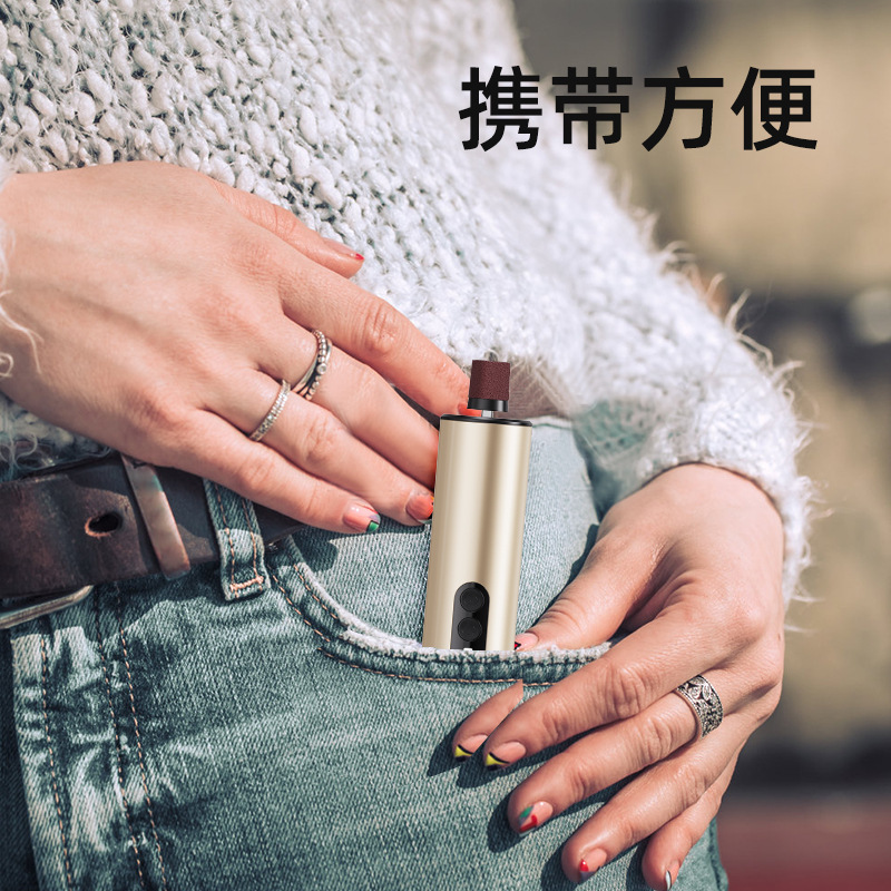 shanilak wireless electric foot masser, cross-border dead skin pedicure device, high-power charging model, multi-speed adjustment, new portable Specification image