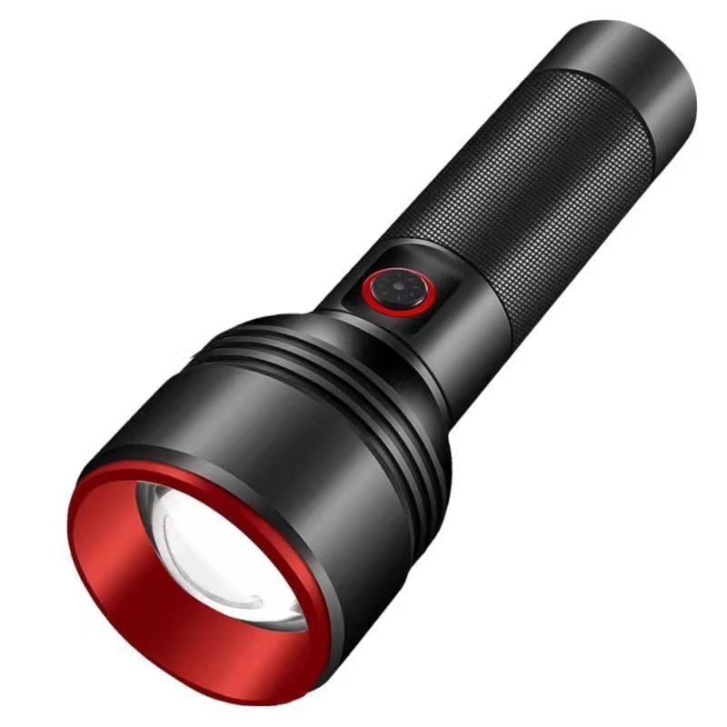 Cross-border exclusive LiitoKala LF-2208 aluminum alloy white laser telescopic focusing 5-mode flashlight
