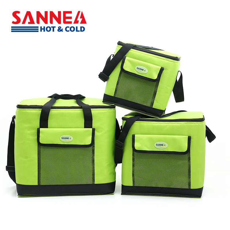 SANNE Cross-border outdoor ice packs, lunch boxes, bento bags, large capacity camping and picnic insulated bags, hand-held ice packs in stock Specification image