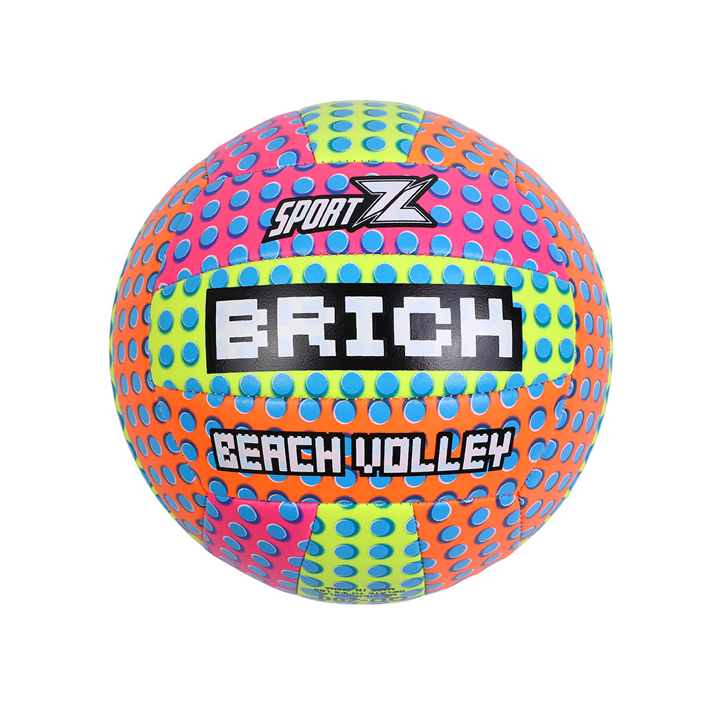 现货批发5号排球中小学生校园夏季运动用于比赛训练PVC材质机缝产品图