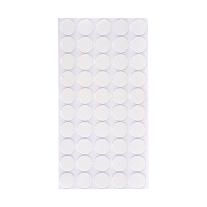 Round transparent acrylic double-sided adhesive cup resin accessories, strong traceless adhesive tape, nano double-sided tape, dot adhesive Item Picture