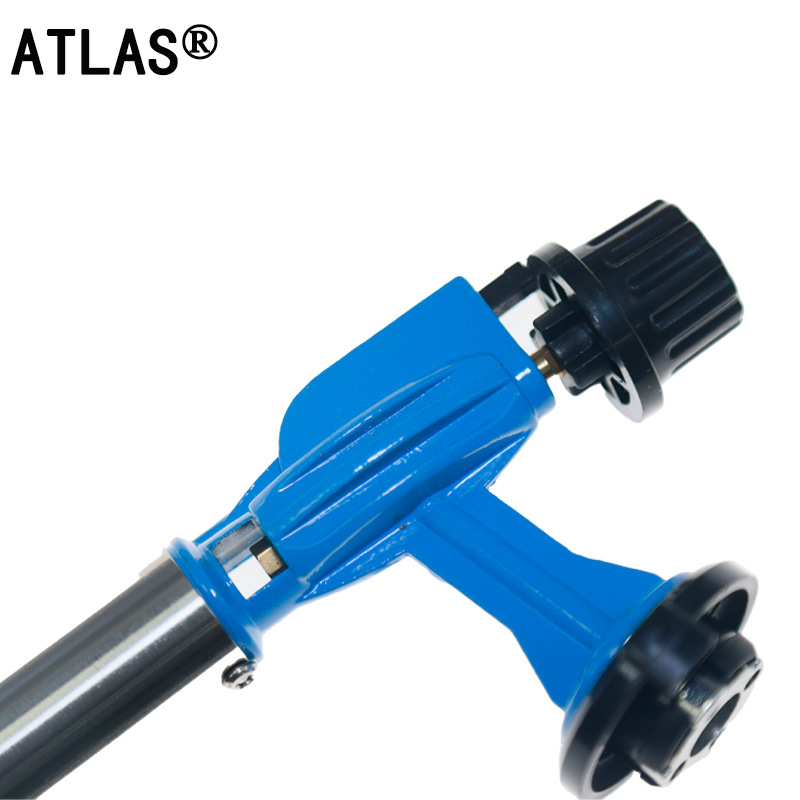 ATLAS portable card-type gas igniter, high-temperature windproof igniter, for home use in roasting pig hair, baking, and outdoor camping