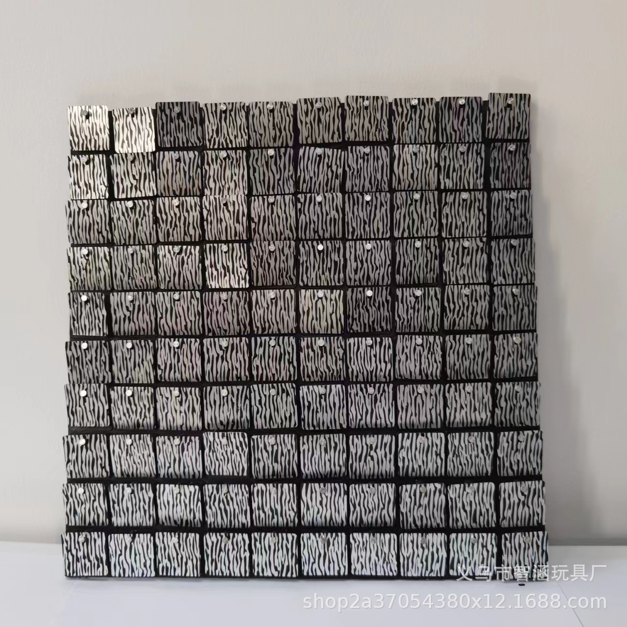 风动板商场墙装饰派对舞台婚庆活动背景风动扣板广告招牌节日布置产品图