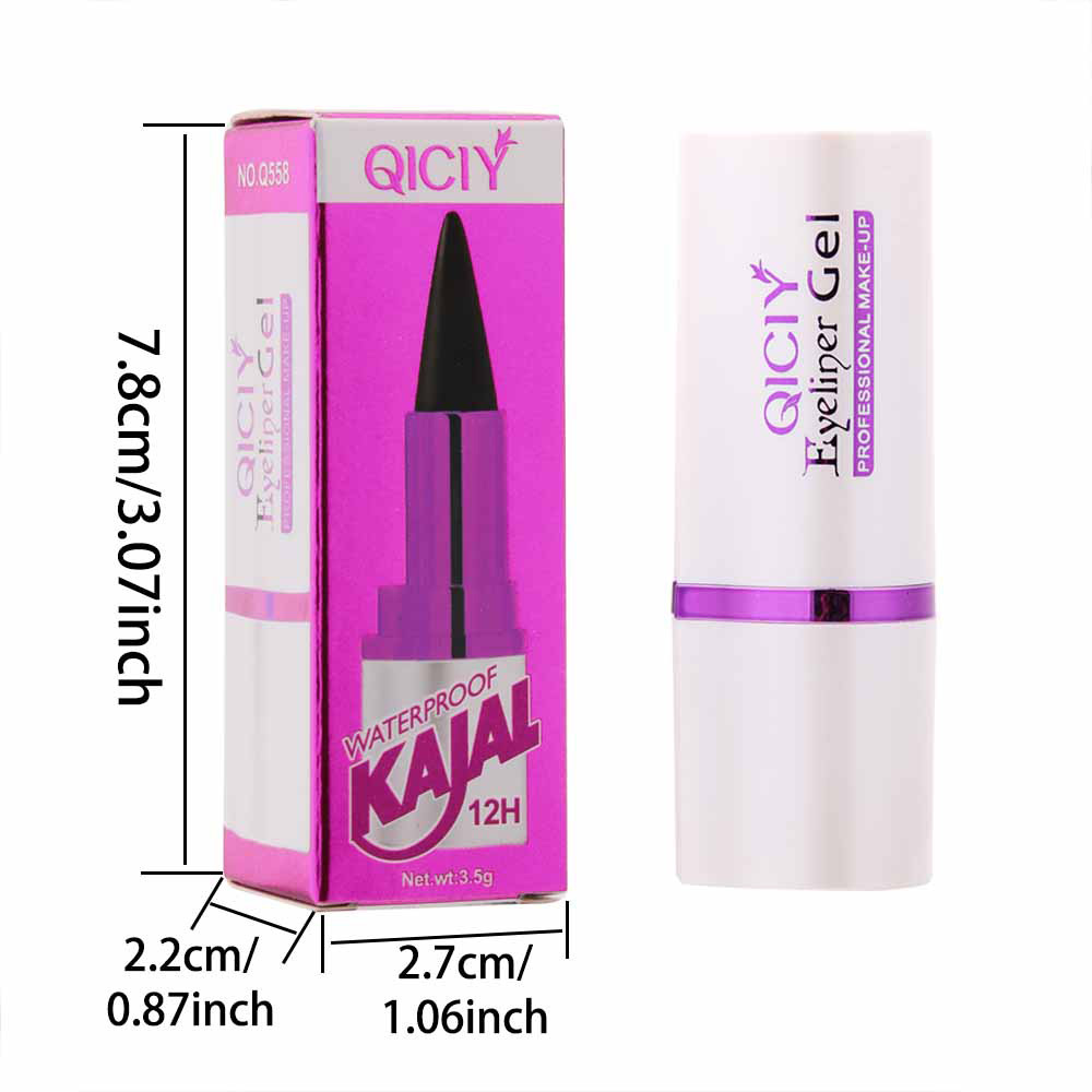 QICIY 4-color eyeliner cream: High-quality, quick-drying, waterproof, sweat-proof, non-smudge, long-lasting color eyeliner cream wholesale Item Picture