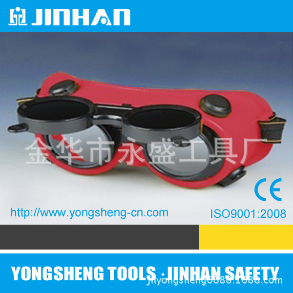 厂家直销防护电焊滑雪眼镜PCPVC防冲击眼镜强化防雾产品图