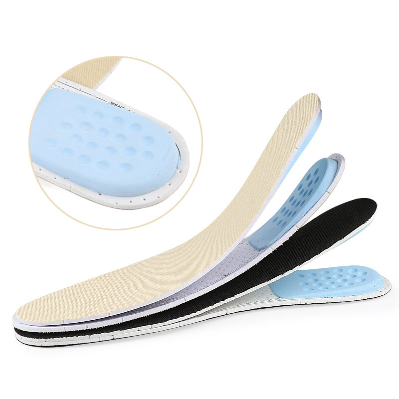 EVA latex invisible insole slices, full insole for men, full insole for women, sports and fitness insole for casual women, men and women, 1cm full figure