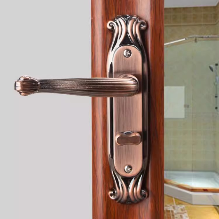 复古铜色锌合金门窗把手厨房五金窗户拉手门把手家用五金件