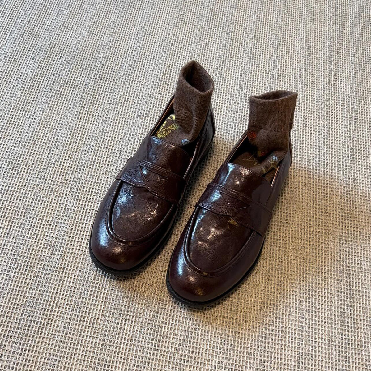 女式时装单鞋实物图