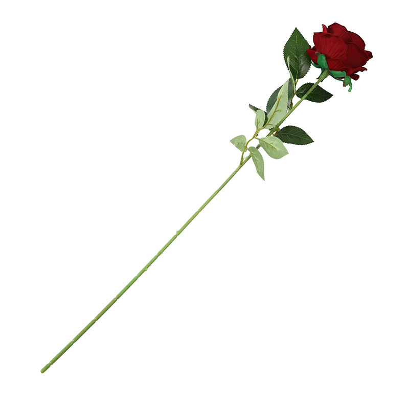 簪花/仿真花/假花仿真花/教师节/手工针织白底实物图