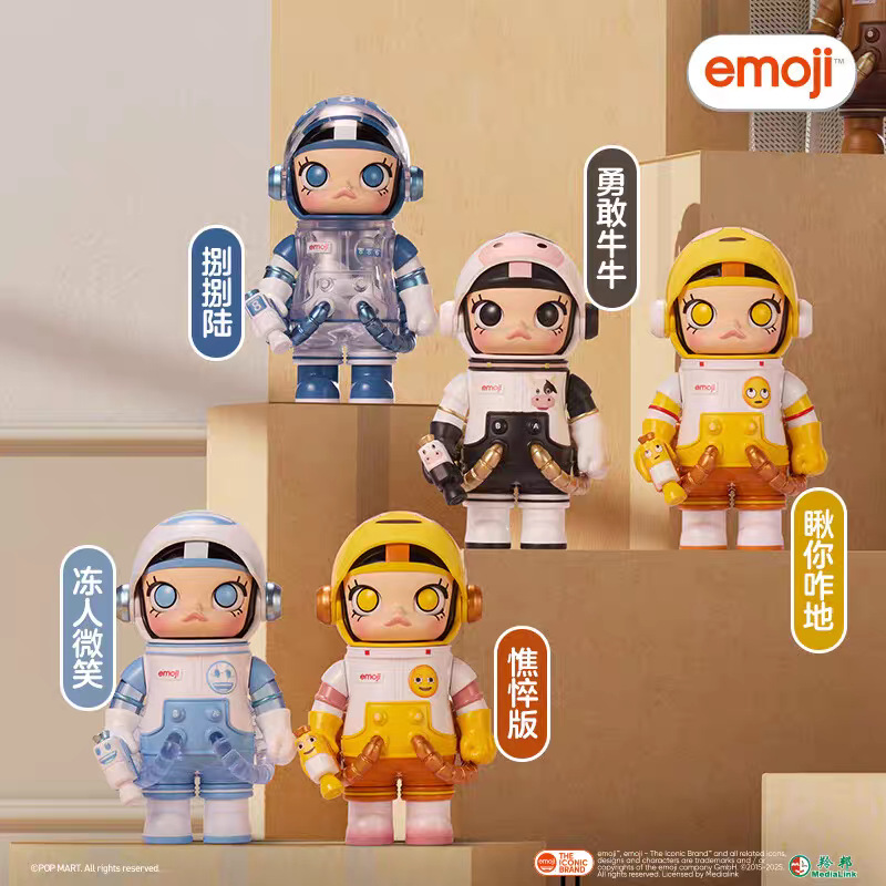 POPMART泡泡玛特MEGA茉莉四代MOLLY100%周年系列盲盒礼物手办摆件